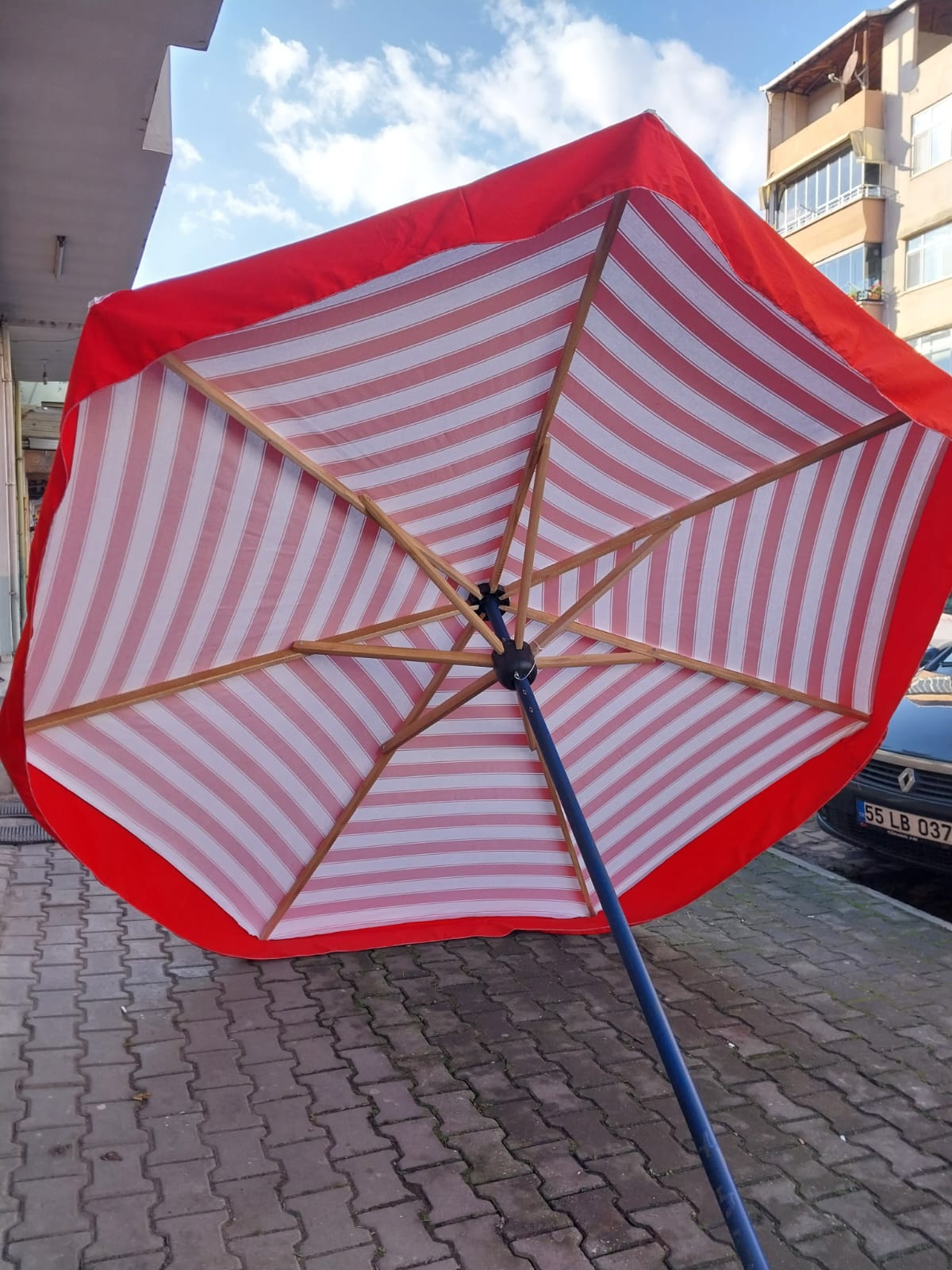 480 cm pazarcı şemsiyesi geniş model