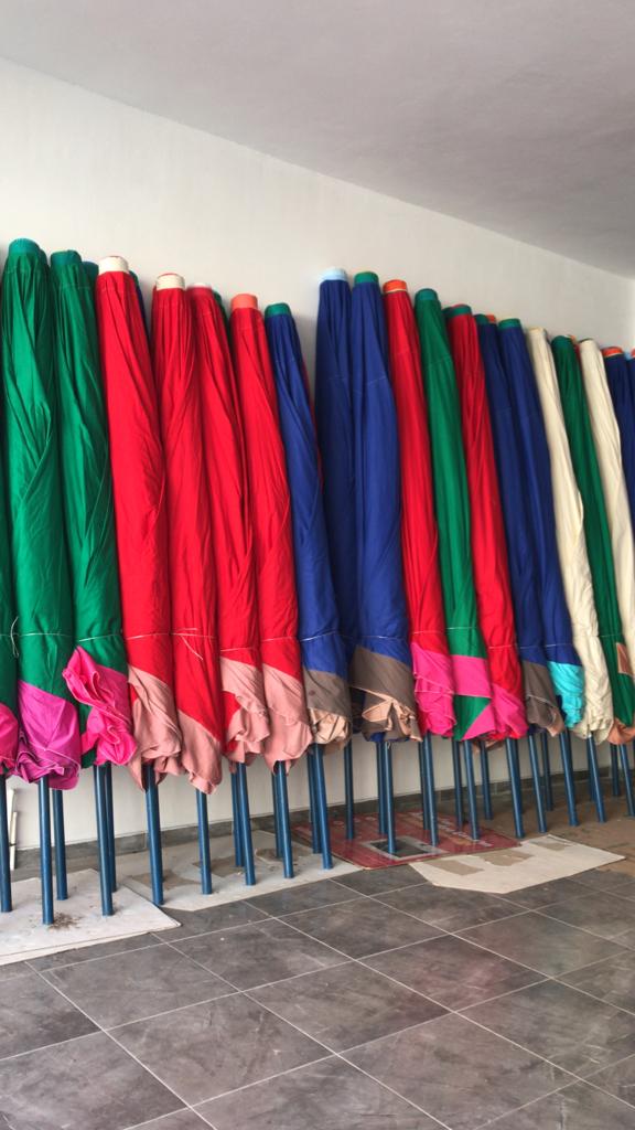 toptan pazarcı şemsiyesi depo stok düz renk modeller hazır sevkiyat